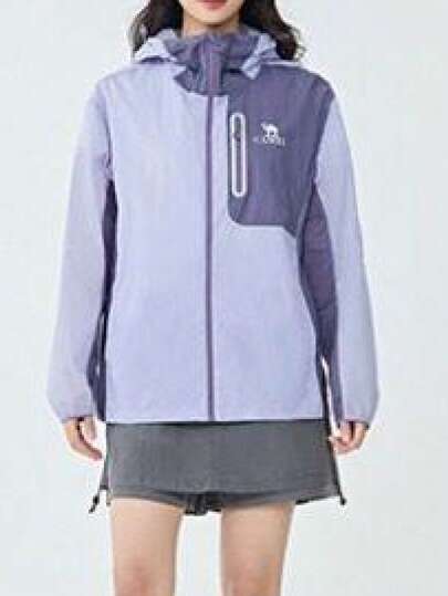 CAMEL CROWN 女士户外防晒外套，防紫外线、防水、凉爽、吸湿排汗、速干。适合春夏季节穿着。男女通用款。