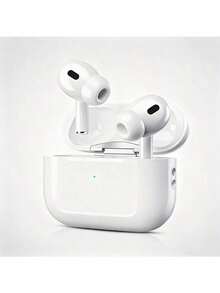 Wireless Earbuds - Compatible With Apple And Android, Built-In Microphone, Sweat-Proof, White, Wireless Headphones, Airbuds, True Wireless Earbuds - White - View 1