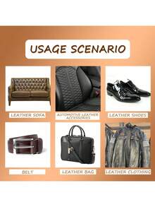 jakehoe 80克皮革护理蜡 - 滋养和保护皮革表面，修复家具、家居用品、皮革沙发 - 天然蜂蜡，附赠海绵 - 固體 - 查看 5