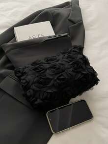 Large-Capacity Minimalist Style Versatile Luxury Women's Bag, 2026 New Model, High-End Handbag For Ladies - Black - View 11