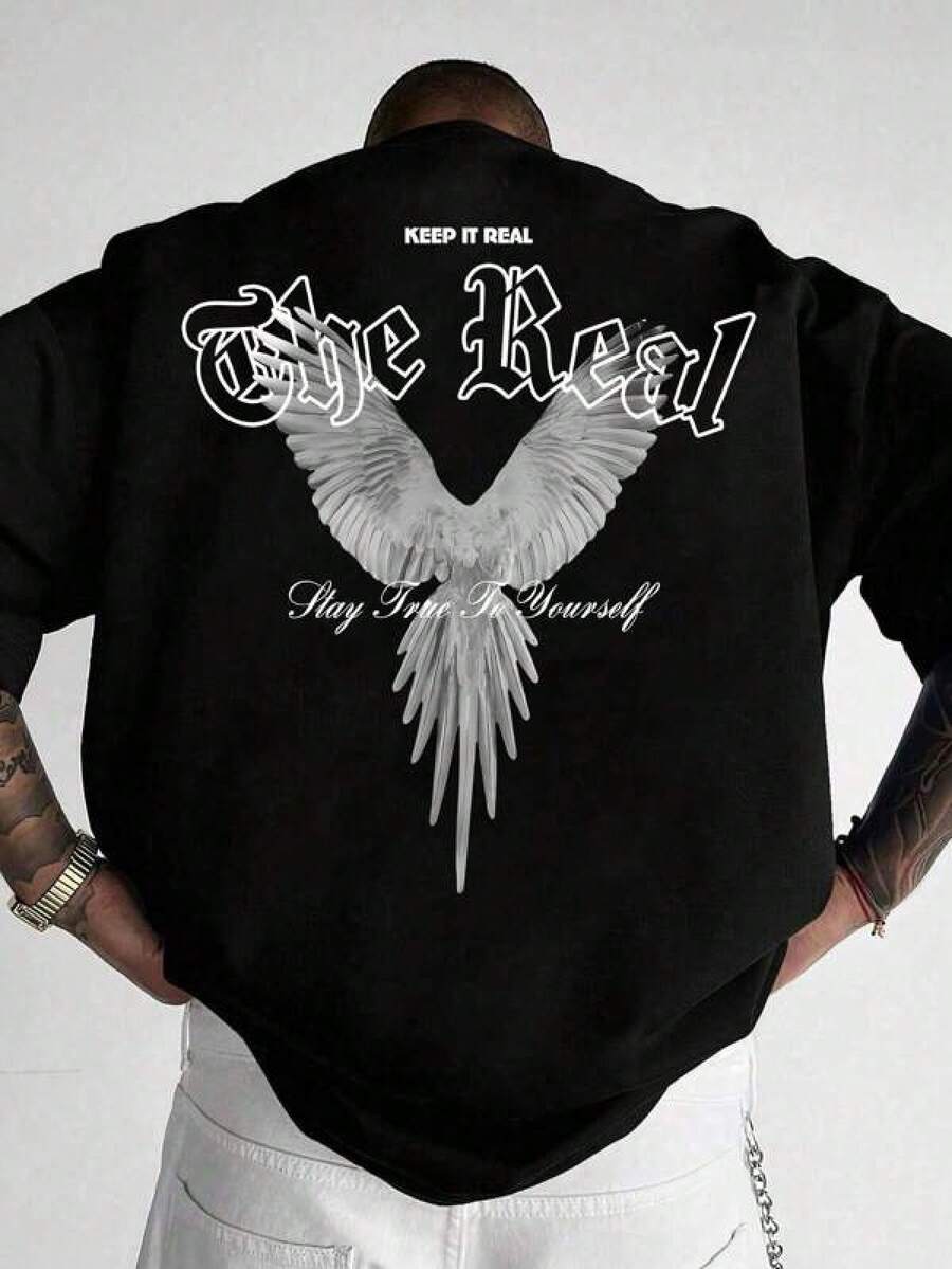 Men Outdoor Tees & Tanks - Black - View 1