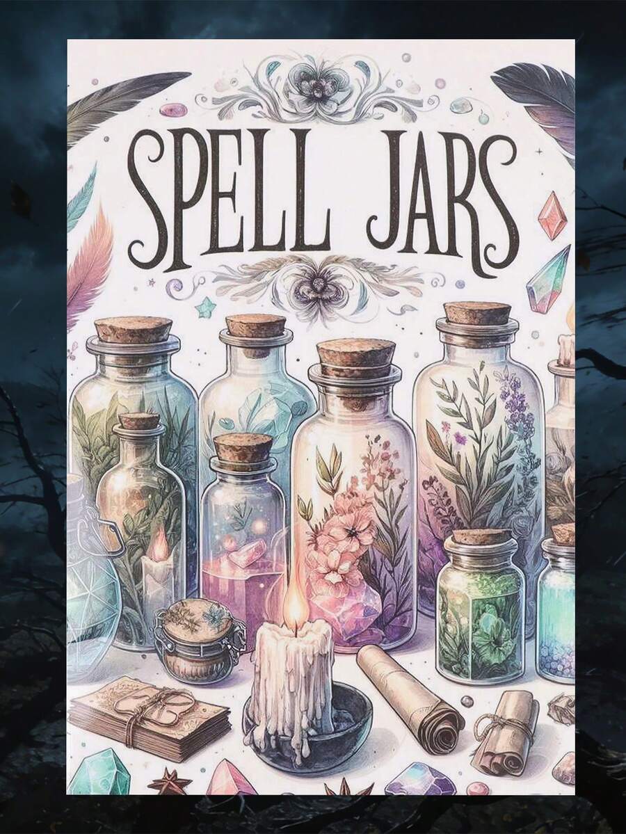 Collection Of 20 Powerful Spell Jar Formulas - Step-By-Step Guide To ...