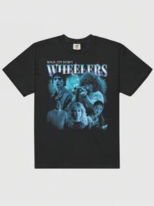 The Wheelers T-Shirt, Comfort Fit, Black - Black - View 1