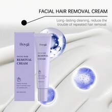 Facial Hair Removal Cream Gentle Daily Face Care Cleansing Moisturizing Smooth Skin - Facial Hair Removal Cream - View 6