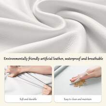 Twin /Full/ Queen/ King Size Bed Frame With LED Light, LED Upholstered Bed Frame With Headboard, No Box Spring Needed, Easy Assembly, White/ Pink/ Black, Twin /Full/ Queen/ King ( USB LED Strip) - White - View 3