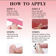 Nude & Caramel Brown 2026 New Handmade Press On Nails, Sparkle Gem Extra Long Stiletto Shape, Removable Reusable Fashionable Unique False Nails - Nude & Caramel Brown - View 3