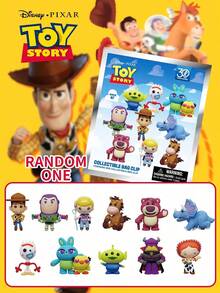 Disney 1 Móc khóa hình nhân vật Woody, Buzz hoặc các nhân vật khác ngẫu nhiên, phiên bản kỷ niệm 30 năm Toy Story, được cấp phép chính thức. Thích hợp làm quà tặng sinh nhật, Giáng sinh, lễ hội cho gia đình và bạn bè. - Nhiều màu - Xem 1