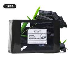 100g Handmade Soap Bamboo Charcoal Soap, Deep Cleansing Face Body Moisturizing Care Skin Care Fresh Taste Soap, Cleansing Body Moisturizing Care Skin Soap, For Daily Skin Care - Bamboo Charcoal Soap - View 13