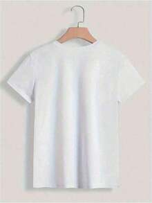 Summer Outfits 2026Valentine Outfits For WomenWhite Tops, Family Cruise 2026 Vacation Trip Family Matching Cruise Ship Gift Tees T-Shirt, Women's Round Neck Short Sleeve T-Shirt Fashion Graphic Tees Women TopLoose And Comfortablevalentine's Day Benito BowlCasual Daily Wearperfect For St Pattys Day Outfit,Summer Outfits For Women,Vacation Outfits Women - 白色 - 查看 7