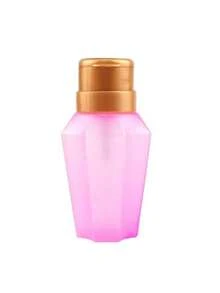 Diamond Shape Nail Polish Remover Press Bottles,Push Down Pump Dispenser Bottles, Refillable Liquid Containers For Alcohol, Nail Polish Makeup Remover, Salon, Hospital, Travel Use - View 3