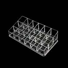 1pc Transparent Lipstick Storage Box, Dust-Proof Cosmetic Organizer, Large Capacity Lipstick Display Stand, Vanity Countertop Organizer - Multicolor - View 11
