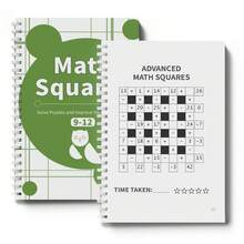 Daily Sudoku Challenge Book | Concise Layout Design, Smooth Progress Arrangement, Energizing Puzzles To Enhance Focus, Memory And Logical Thinking Abilities - Math Squares - View 8