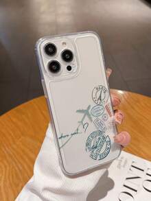 飞机图案透明极简时尚创意防震手机壳，兼容 17/17 Pro/17 Pro Max、16/11/16 Pro/16 Plus/16 Pro Max/16e、15 Pro Max、13/14/12/XS/XR/7G/8P、Galaxy S25/S25 Plus/S25 Ultra、A16/A36/A26/A56/A50/A12/A32 - 彩色 - 查看 6