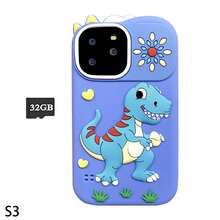 Children's Learning Toy Phone, Educational Game Phone, Including 26 Letter Learning, 8 Puzzle Game Functions, Silicone Shell, MP3 Player, Dual Cameras, Perfect Birthday Gift For Boys And Girls Aged 3-12 - Multicolor - View 20