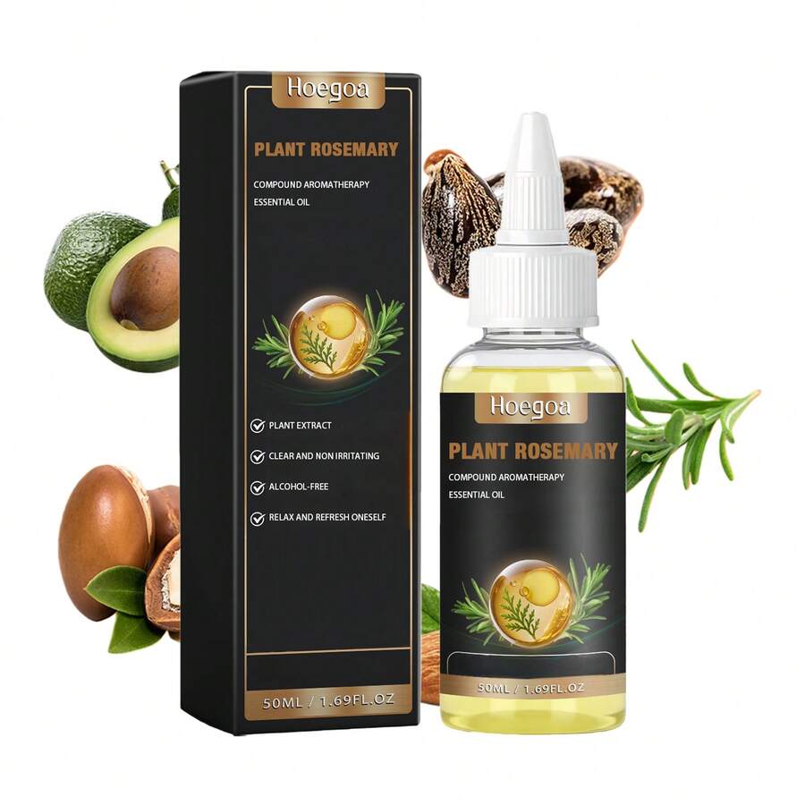 50毫升/1瓶 植物基复合香薰精油，植物萃取，清新空气，温和不刺激，不含酒精 - 多樣化香型 - 查看 1