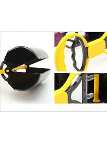 狗狗粪便铲 | 易于使用和清洁 | 适用于小型至大型犬 | 宠物粪便铲 - 彩色 - 查看 3