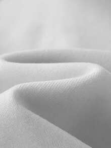 新款女士基础款藏蓝色拉链连帽抽绳宽松卫衣，秋冬款 - 白色 - 查看 5