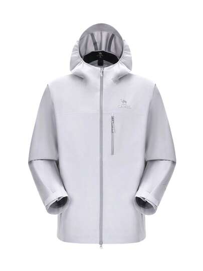 CAMEL CROWN 男士户外夹克，春秋季硬壳工作夹克，户外防水徒步服