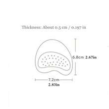 1双夏季凉鞋前掌防滑垫，皮革材质吸汗缓冲舒适鞋垫，强力粘背，适合女孩穿着 - 杏色 - 查看 5