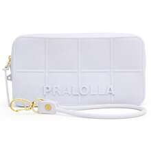 Women's Half-Moon Shoulder Bag Set (Crossbody) + Waterproof Rubberized Wallet - White - View 6