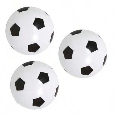 Minifotboll, barnminifotboll, 11,5 cm uppblåsbart minifotbollsset, inklusive pump och nål, lämplig för inomhus- och utomhuspoolfester för barn och tonåringar