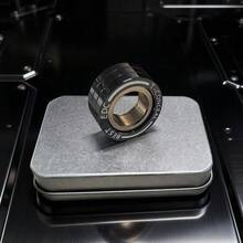 1个可拆卸不锈钢机械指关节指环，磁性噪音玩具，减压EDC - 彩色 - 查看 16