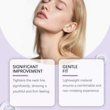 20片装Viareline颈部紧致提拉贴 - 紧致肌肤，减少双下巴，透明舒适，塑造年轻光滑的颈部轮廓 - 頸部彈性貼 - 查看 6