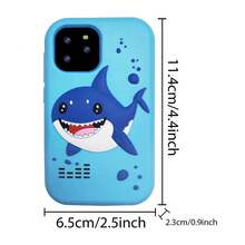 Children's Learning Toy Phone, Educational Game Phone, Including 26 Letter Learning, 8 Puzzle Game Functions, Silicone Shell, MP3 Player, Dual Cameras, Perfect Birthday Gift For Boys And Girls Aged 3-12 - Multicolor - View 13