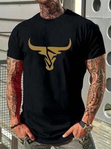 Men Outdoor Tees & Tanks - Black - View 1