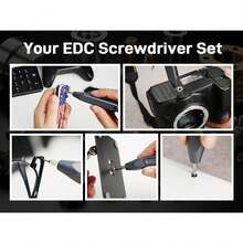 MBS1 Juego de Puntas de Destornillador Hexagonales de 4mm, 9 Piezas de Puntas de Doble Extremo de Acero para Herramientas S2 Dur - A - Ver 6