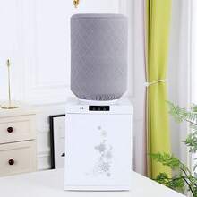 1pc Water Dispenser Cover Water Dispenser Bucket Sleeve High Stretchy Elastic Barrel Cover Household Dustproof Upper Opening Reusable Dust Cover - Multicolor - View 8