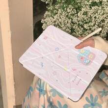 Ốp bảo vệ hình ngôi nhà màu hồng hoạt hình dễ thương và chú cún con, tương thích với Apple thế hệ thứ 11, Pro 2025, thế hệ thứ 10, Air 7/6, máy tính bảng 11 inch, vỏ bảo vệ thời trang có khe cắm bút cảm ứng, phù hợp cho các bạn nữ. - Hồng - Xem 6