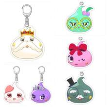 1 pieza Llavero acrílico de doble cara con forma de estrella Hoppe-Chan de 6cm, colgante coleccionable de vacaciones - Multicolor - Ver 2