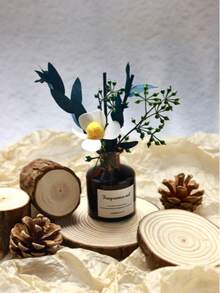 1个50毫升无焰精油扩香器，清新空气香氛藤条扩香器，适用于卧室、客厅、浴室 - 均碼 - 查看 4