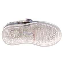 Disney Frozen Sneakers Girls - Elsa And Anna Sparkle Detail Lightweight Athletic Running Shoe Adjustable Closure (Toddler Sizes 6-10/Little Kids Sizes 11-12) - 紫色 - 查看 8