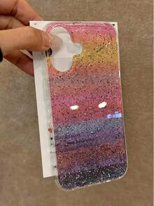 IMD 亮片渐变光泽保护手机壳，兼容 17 Pro/17 Air/17/17 Pro Max/16/11/16 Pro/16 Plus/16 Pro Max/16 e/15 Pro Max/13/14/12/XS/XR/7G/8P，亮片渐变光泽 15 Pro Max 手机壳，新款 14 防摔 13 男女通用 12/11 超薄磨砂 14 Pro Max/11/14/13/极简 15 软硅胶防摔手机保护壳 - 彩色 - 查看 6