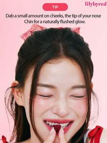 lilybyred K-Beauty Luv Beam腮红膏，质地柔滑，持久显色，打造自然光泽妆容，丝绒般柔润，打造自然妆效，日常妆容腮红 - 01 Pure Coral - 查看 8