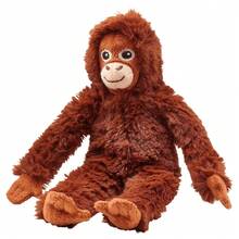 IKEA Búp bê thú mini DJUNGELSKOG - Chất liệu polyester mềm mại, phù hợp cho bé, có thể giặt máy, đồ trang trí phòng trẻ em dễ thương, đồ chơi nhồi bông bỏ túi tiện dụng - Gấu trúc, Thỏ, Khỉ đột, v.v. - Nhiều màu - Xem 13