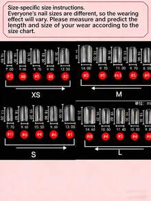 10 piezas de uñas cuadradas hechas a mano, estilo Y2K Baddie, color nude y rosa para fiestas y festivales musicales, adecuadas para mujeres y niñas, incluye herramientas, gran regalo para las uñas de las damas - Multicolor - Ver 7