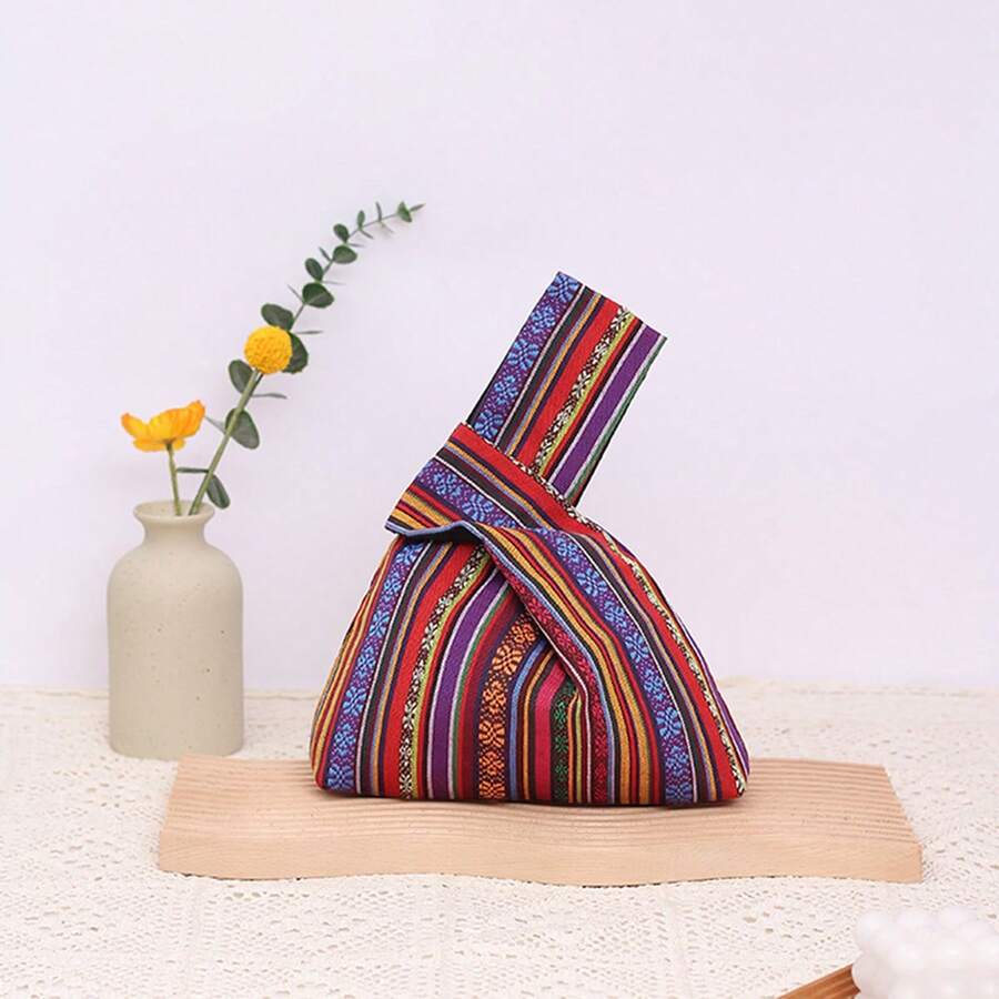Bolso de mano minimalista con pliegues y forma de nube de estilo retro y elegante para mujeres - Multicolor - Ver 1