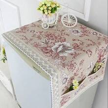 1件装 55x120厘米 冰箱防尘罩 洗衣机毛巾 防尘冰箱布 冰箱保护罩 带收纳袋，母亲节礼物，卧室装饰，花园，厨房装饰，夏季，海滩，旅行必备，房间装饰，软萌，毕业季礼物 - 彩色 - 查看 6