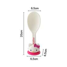 Cute KT Cartoon Heat-Resistant Plastic Non-Stick Rice Spoon, Easy To Clean Serving Spoon - Multicolor - View 4
