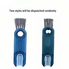 3pcs Water Bottle Cleaning Brush Set, Suitable For Sports Water Bottles, Bottles, Cups And Other Water Bottles - Blue - View 9