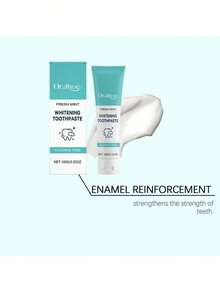 Mint Whitening Toothpaste Cleaning Breath Yellow Stains Remove Prevent Tooth Decay Brightening Teeth Toothpaste Oral Care - 1 Item - View 2