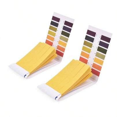 160PCS PH Strips Litmus Paper Measure 1 - 14 Full Range Saliva Urine Food Soil Lab Monitoring Test Kit 2 Pack