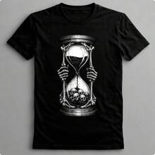 Suffix Camiseta Caveira Camisa Premium 100% algodão Preço Promocional Masculina Feminina Casual T-shirt Streetwear - PRETO-EST 15 - Visão 5