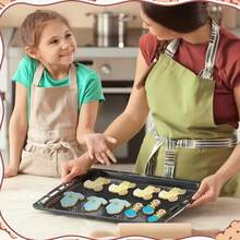 5 pièces, 5 emporte-pièces de différentes formes en acier inoxydable, comprenant : un chariot, un biberon, des vêtements de bébé, un body et des pieds de bébé. Convient pour la réalisation de cookies, biscuits, cookies de fondant, etc. Réutilisable - Voir 7