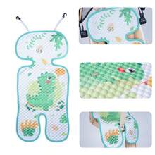 Baby Stroller Beanbag Seat Pad, Summer Infant Stroller Ice Silk Cushion, Universal Safety Seat Highchair Pad, Stroller Accessory - Multicolor - View 3
