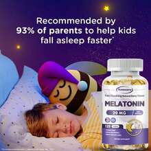 XEMENRY Melatonin 20mg - Fall Asleep Naturally, Promotes Relaxation And Calmness, Adjusts Jet Lag, Improves Immunity, Gluten Free - 120pcs - 一瓶 - 試用階段 - 查看 3
