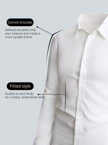 5-Pack Plus Size Men's Business Elegant Solid Color Long Sleeve Shirts - Casual Multi-Function Button-Down Collar Suitable For Outings And Parties - Plus Size Men's Shirts - Formal Plus Size Men's Clothing - Office Wear - Professional Attire - Classic Collar - Fashionable Plus Size Men's Wear - 混合色1 - 查看 4